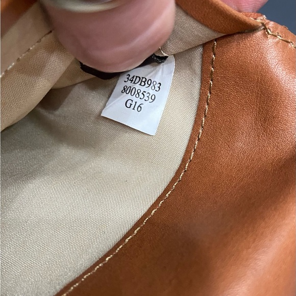 FRYE Melissa Antique Leather Series Card Holder Trifold Long Wallet Zip/Snap - Picture 7 of 17